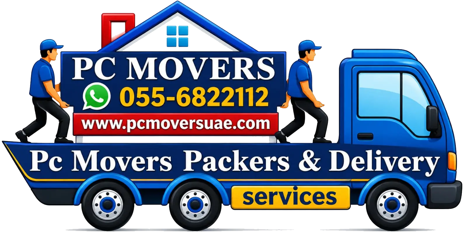 PC Movers Packers & Delivery Services Dubai Logo